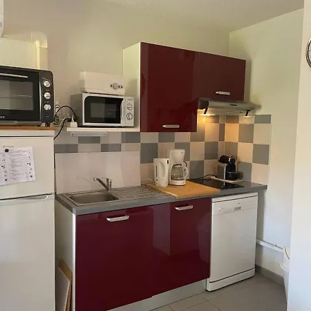 Apartment 2p/cabine A - Piscine Chauffee, Parking Prive, Clim, Terrasse, Proche - Fr-1-225-738 *