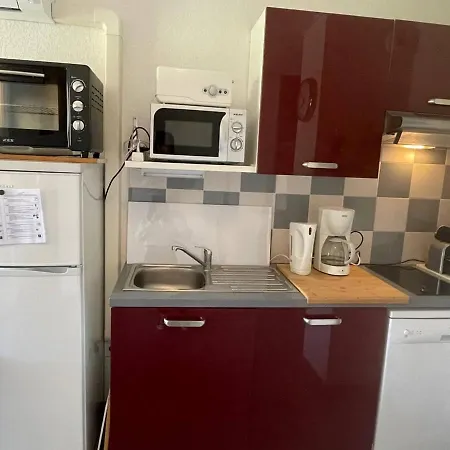 Apartment 2p/cabine A - Piscine Chauffee, Parking Prive, Clim, Terrasse, Proche - Fr-1-225-738 *