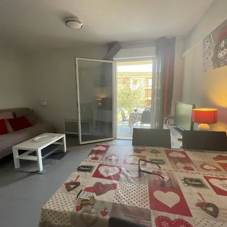 2p/cabine A - Piscine Chauffee, Parking Prive, Clim, Terrasse, Proche - Fr-1-225-738 Apartment Argeles-sur-Mer