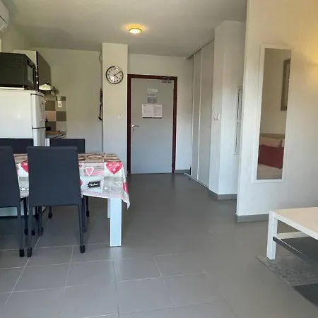 2p/cabine A - Piscine Chauffee, Parking Prive, Clim, Terrasse, Proche - Fr-1-225-738 Apartment