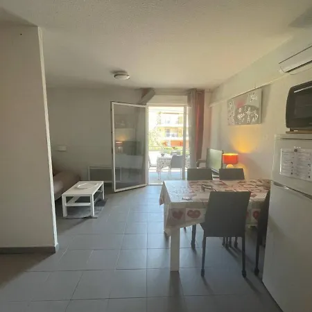 Apartment 2p/cabine A - Piscine Chauffee, Parking Prive, Clim, Terrasse, Proche - Fr-1-225-738 *