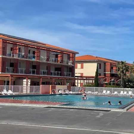 Apartment 2p/cabine A - Piscine Chauffee, Parking Prive, Clim, Terrasse, Proche - Fr-1-225-738 *