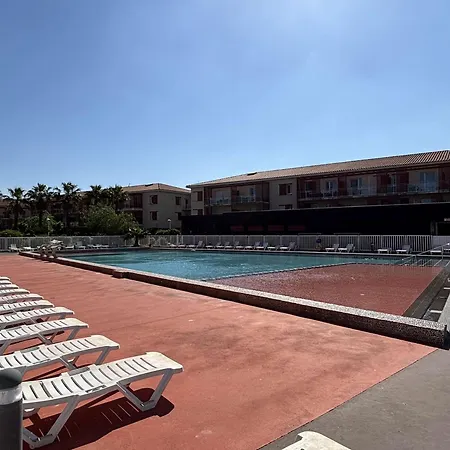 2p/cabine A - Piscine Chauffee, Parking Prive, Clim, Terrasse, Proche - Fr-1-225-738 *